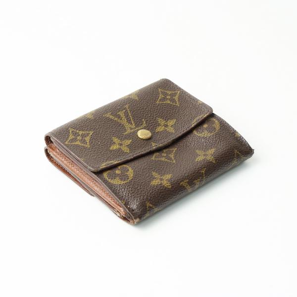 外観美品 ルイヴィトン モノグラム ポルトモネ カルトクレディ 三つ折り財布41 LOUIS VUITTON ルイヴィトン M61652 モノグラム ポルトモネ カルト