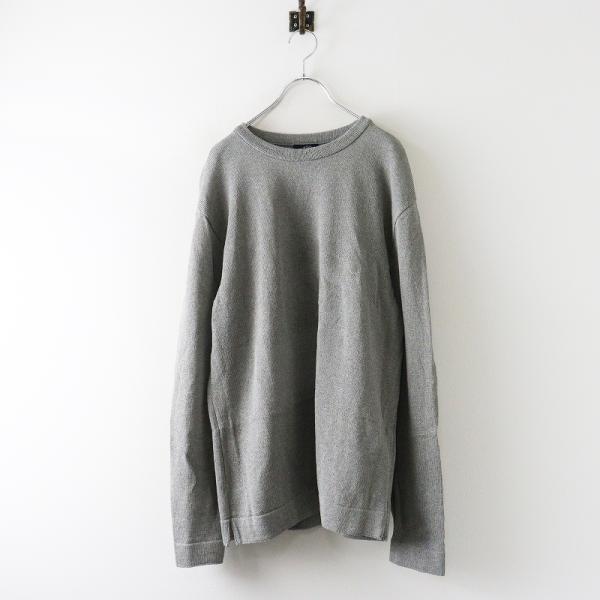 SDL45Rフォーティーファイブアールニットセーター綿100%グレー