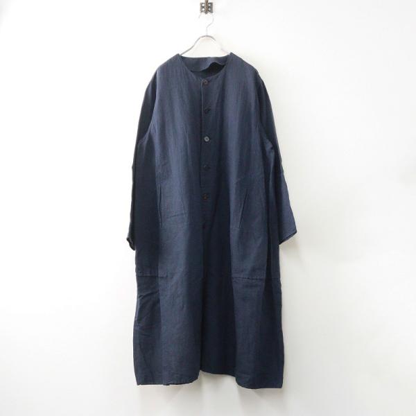 美品✨ヨーガンレール　総柄　シャツ　ワンピース　コート　麻　絹　リネン　シルク 美品✨ヨーガンレール 総柄 シャツ ワンピース コート 麻 絹 リネン