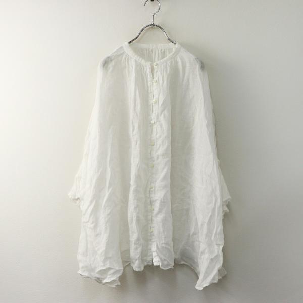 期間限定価格】2024SS ネストローブ nest Robe リネンガーゼギャザー