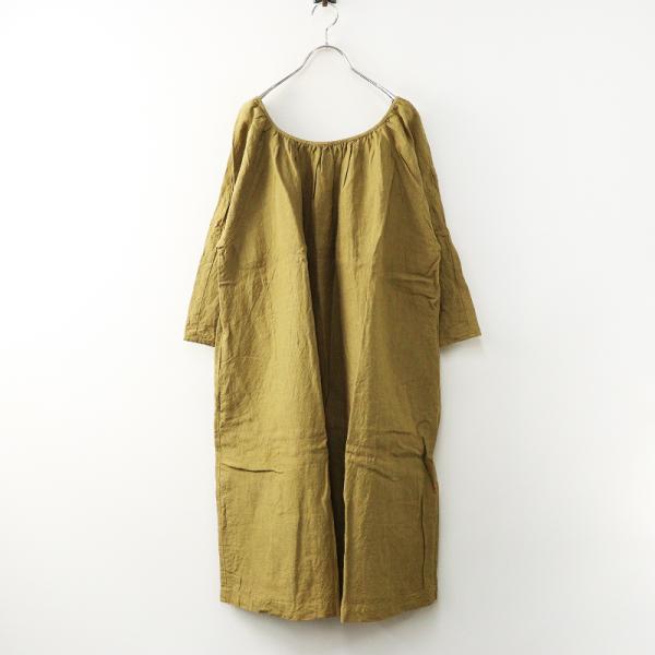 美品 ヴェリテクール Veritecoeur VC-521 リネン2wayギャザー