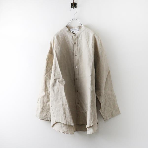 新品未使用　veritecoeur リネンアンティークロングブラウス 新品未使用 2025SS ヴェリテクール Veritecoeur VC-2715U ユニセックス