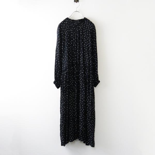 クボサンメイド kubo san made ドット ワンピース ｜ブラック トップス