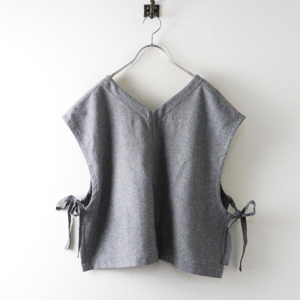 2025AW フォグリネンワーク fog linen work ルオゼ サイドリボンベスト