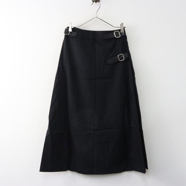 【美品】コムデギャルソン　スカートレイヤード パンツ　巻きスカート　ベルト Archive 00AW コムデギャルソン COMME des GARCONS Hard & Forceful期