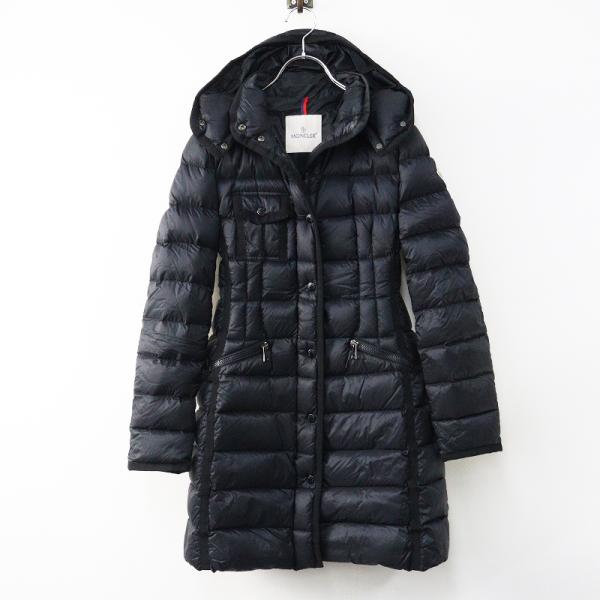 モンクレール　HERMINE エルミンヌ　ブラック　サイズ1 DISTタグ MONCLER（モンクレール） JPタグ MONCLER HERMINE エルミンヌ フード