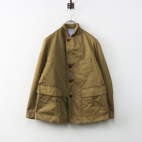 45R チノの908みゆきジャケット シルク リネン ベージュ 日本製 2 希少 tresorstore_2400014960228