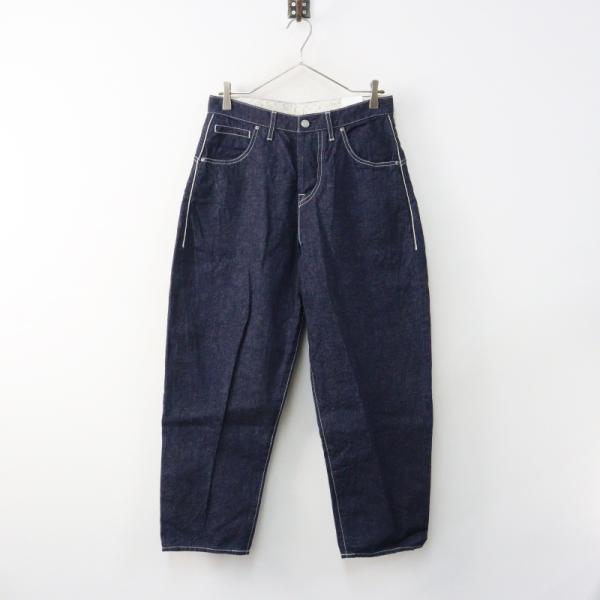 美品　ミナペルホネン ジーンズ mina perhonen（ミナペルホネン） 未使用 定価35200円 2024SS mina