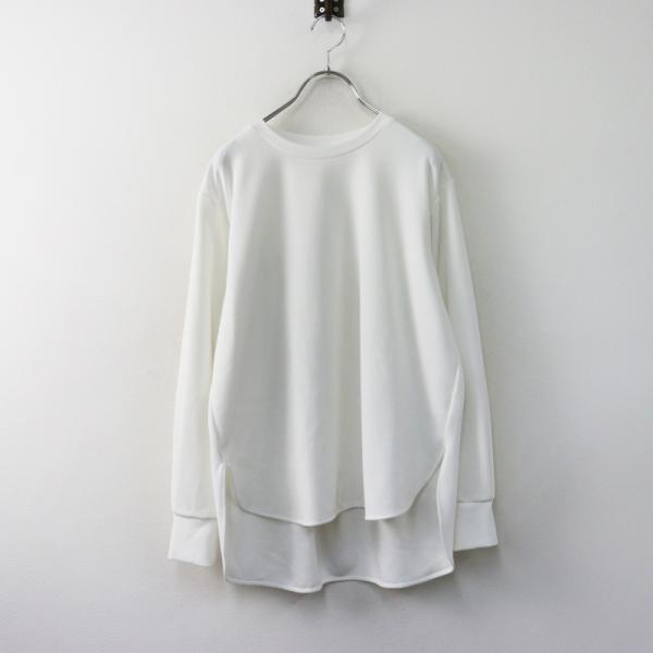 美品 定価18700円 ビアズリー BEARDSLEY Tブラウス 長袖カットソー 0
