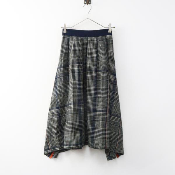 Pal'las Palace（パラスパレス） 美品 グレンチェック織り ボリューム