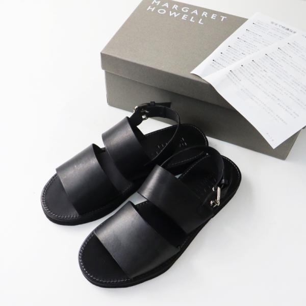 MARGARET HOWELL（マーガレットハウエル） 美品 レザー ストラップ