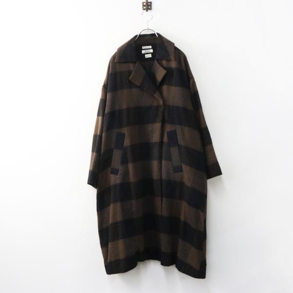 サニークラウズShuttleNotes kazumiブロックチェックコート フェリシモ サニークラウズ SUNNY CLOUDS feat. Shuttle Notes kazumi