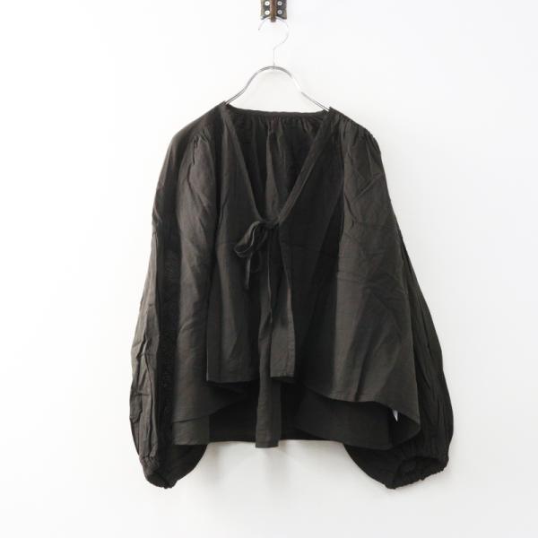 2025AW✨ネストローブ　シアーコットンリネンケープブラウス 未使用 2025AW ネストローブ nest Robe 【清水 みさとさん別注