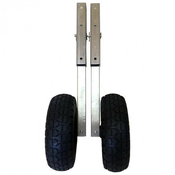 ゴムボートステンレスドーリー ワンタッチ ドーリー ステンレス製 ノーパンクタイヤ 海水淡水対応