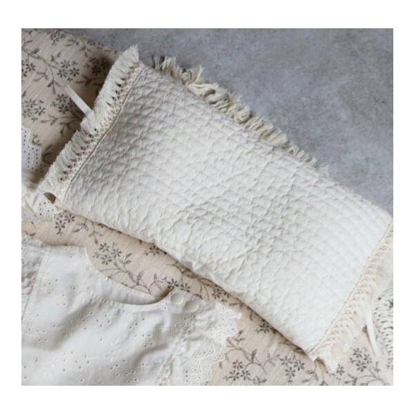ribbon vintage lace pillow リボン付きビンテージレース（分離