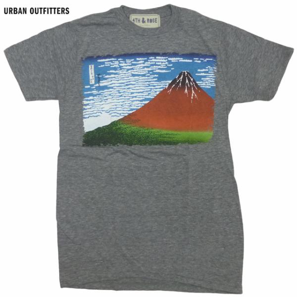 US Urban Outfitters Hokusai Tee A[oAEgtBb^[Y k xԎO\Zi M G CO O[ y䂤pPbgΉz