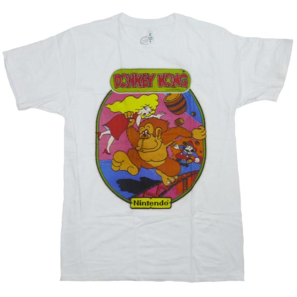 任天堂 海外正規ライセンス Nintendo Donkey Kong Cartoon Tee