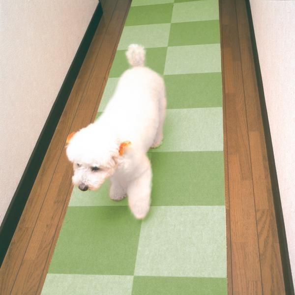 N おくだけタイルマット 枚組 Br Gr タイルマット タイルカーペット ペット用品 犬 Pet Tilemat トライスクル 通販 Yahoo ショッピング