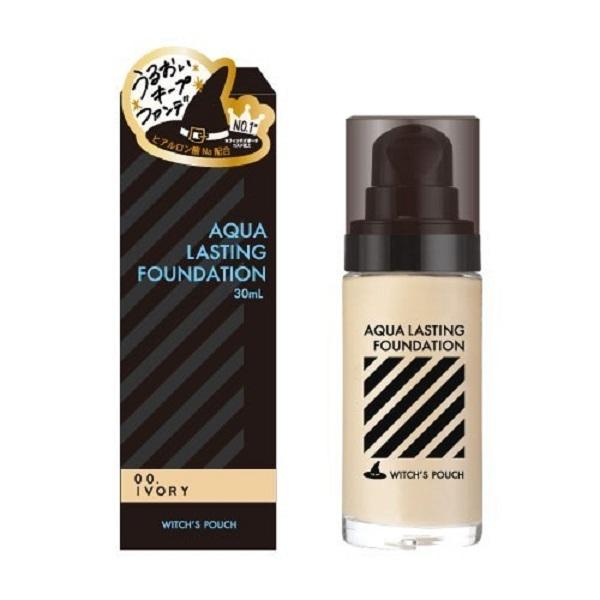 ウィッチズポーチ アクアラスティングファンデーション リキッド ファンデーション 崩れない カバー力 おすすめ 代 プチプラ 韓国コスメ Wpaqufoundatn トライスクル 通販 Yahoo ショッピング