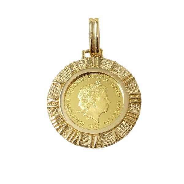 TRIDEA JEWELRY（トライディアジュエリー） 純金 k24 ホース コイン