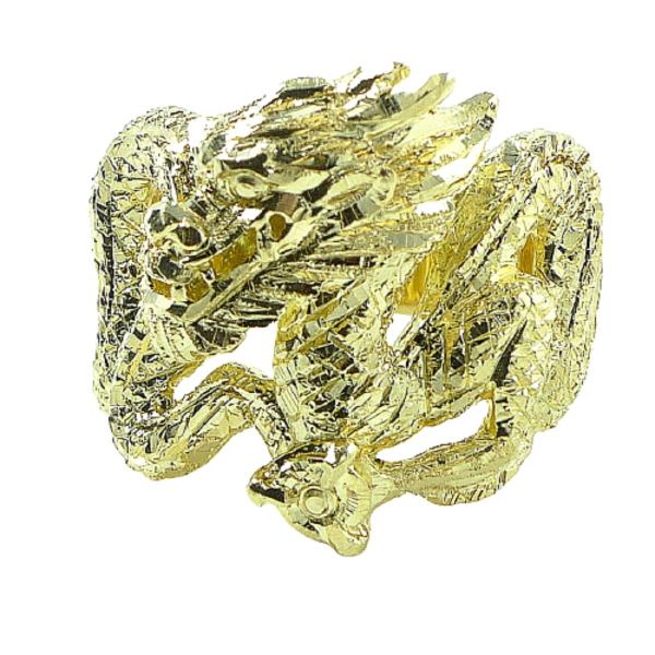 TRIDEA JEWELRY（トライディアジュエリー） 18金 リング 龍 ドラゴン