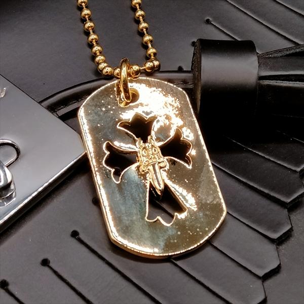 ■商品コードdogtagneck■セット内容チャームネックレス■サイズチェーン 51cm■カラーチェーン＆チャームブラッククローム　ゴールド　ピンクゴールド■備考メッキ加工■商品説明メッキ加工ですのでお肌に合わない場合は即使用を中止してくだ...