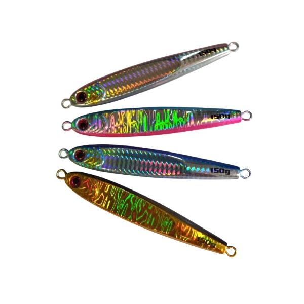 【メタルジグ150g】TGベイト風 4本セット 高比重 ルアー ブルピン／ブルー／ピンク／ゴールド【並行輸入品】