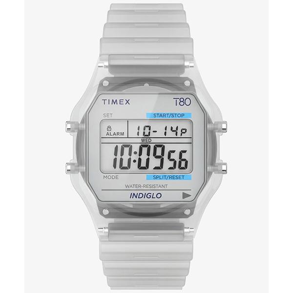 TIMEX【新品】完全未開封★タイメックスx エンド T80 エブリデイ TIMEX（タイメックス） T80 トランスルーセント クリア クラシック