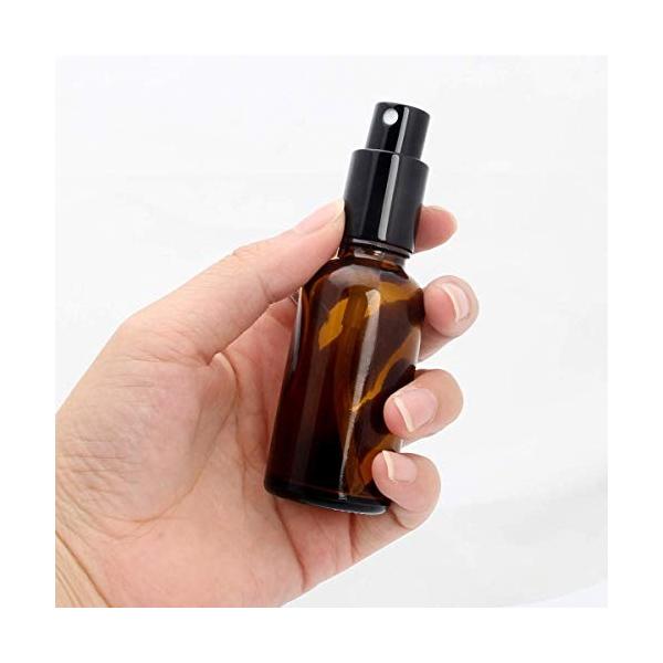 スプレー ボトル 30ml 遮光瓶 ガラス製 容器 茶色 キャップ付 ６本セット Prettyfunnyballoons Com