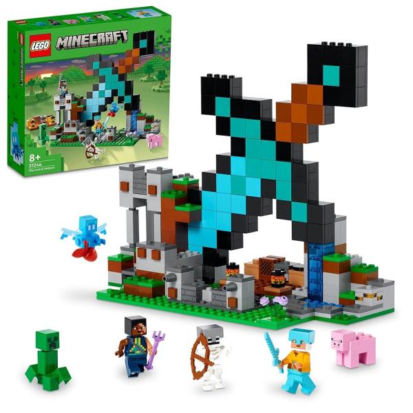 他サイト： レゴ(LEGO) マインクラフト ダイヤモンドの剣の基地 21244の商品画像