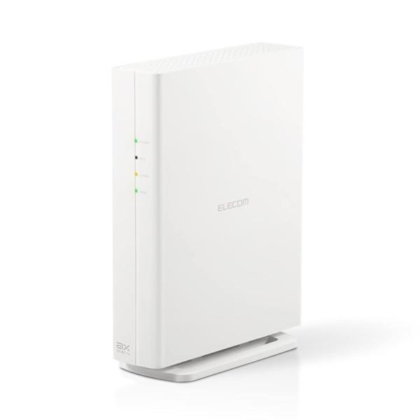 他サイト： エレコム Wifi ルーター 無線LAN Wi-Fi6 AX3000 2402+574Mbps ビームフォーミングZ WRC-X3000GS2-Wの商品画像
