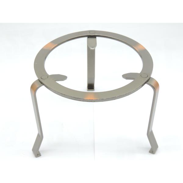 ・日本製　鉄ブロンズ　五徳　５寸　１５０ｍｍ １個・火鉢や囲炉裏で使います。・五徳寸法 上部外径約１５１mm・内径約１２５ｍｍ　高さ約１２０mm・下部外径目安直径約200mm位   手造りのためサイズは1個づつ多少前後します。・重さ３１６ｇ...