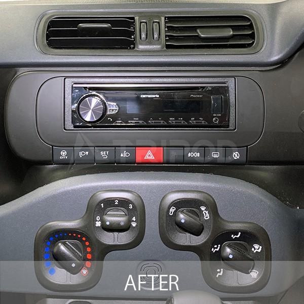 FIAT FP2-01BK-CAN 2013-2023 フィアット パンダ 1DIN取付キット
