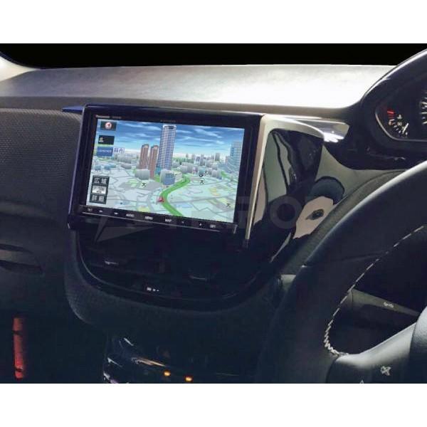 PEUGEOT PG208-2DBC プジョー 208・2008/2DINナビ取付キット PEUGEOT PG208-2DBC プジョー 208・2008/2DINナビ取付キット