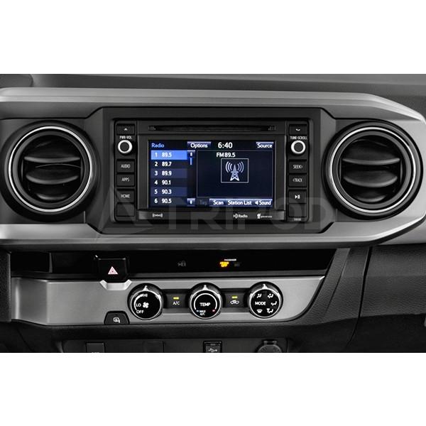 US TOYOTAタコマ　カーオーディオ取付キット　 2016〜 PAC JAPAN | TY5101 USトヨタ タコマ(2016y〜) 2DINオーディオ用ナビ