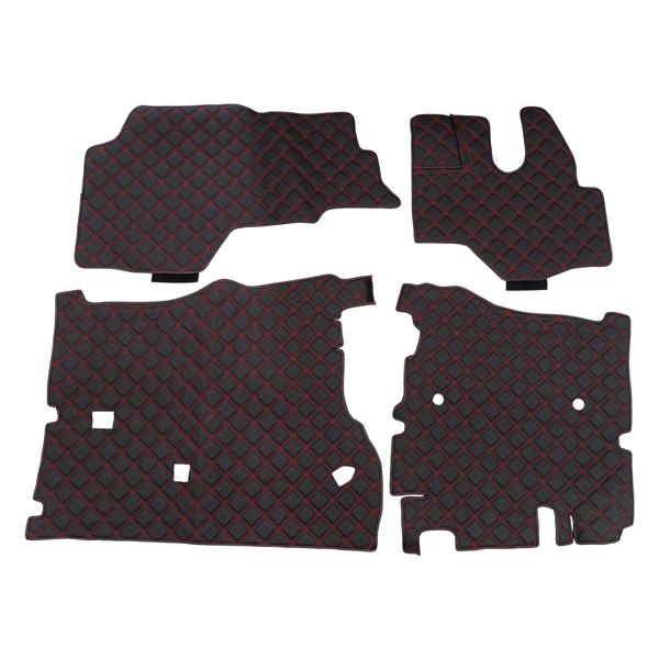 elf 在庫限り 07 エルフ エンジンフードカバー レッドステッチ