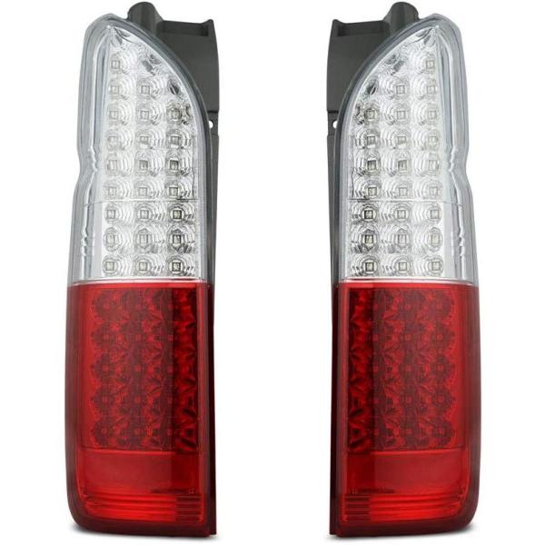 社外品 LEDテールライト ハイエース 200系 左右セット ハイエース テールランプ 200系 コンビ LEDテールランプ レジアス