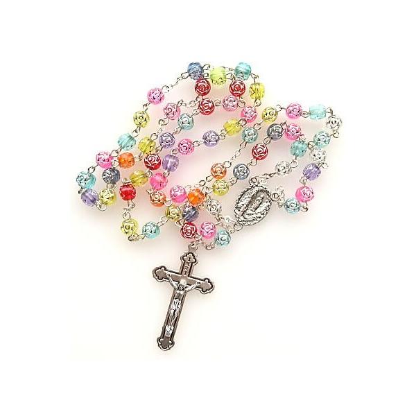 ルルドは、フランスとスペインの国境になっているピレネー山脈のふもと、フランスの南西部のオート＝ピレネー県の人口15000人ほどの小さな町。カトリック最大の巡礼地として知られ、聖母が出現したといわれる洞窟「ルルドの泉」のロザリオ。実際の商品と...