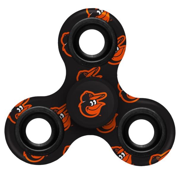 ハンドスピナー "Baltimore Orioles" Logo Three-Way Fidget Spinner
