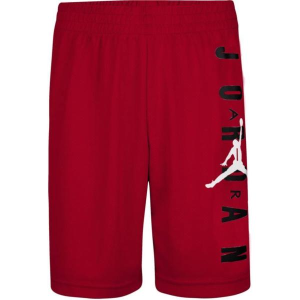 バスパン　赤　グレー　Jordan エレファントプリント ショートパンツ　L バスパン 赤 グレー Jordan エレファントプリント ショートパンツ L