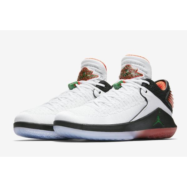 W[_RQ Y CN}CN Nike Air Jordan XXX2 32 Low "Like Mike" XXXII Y White/Pine Green/Black/Rush Orange zA