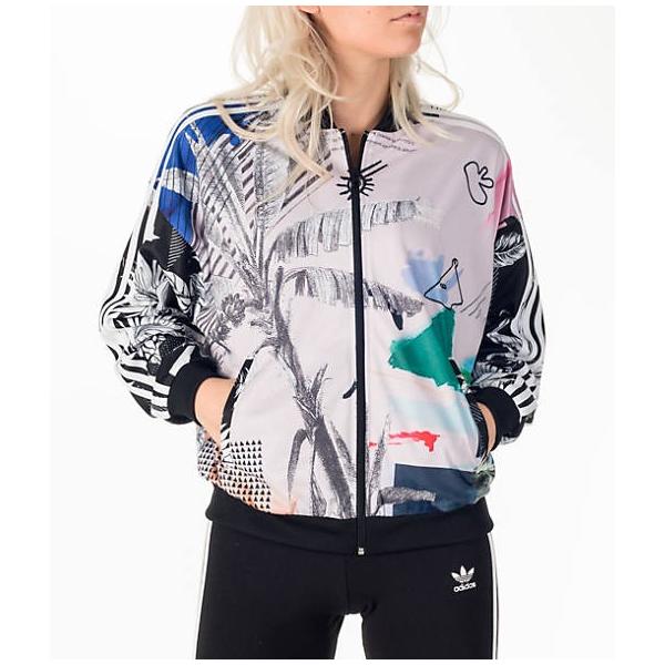 アディダス オリジナルス レディース adidas Originals FARM OVERSIZED 3-STRIPE Track Top ジャケット  Multi