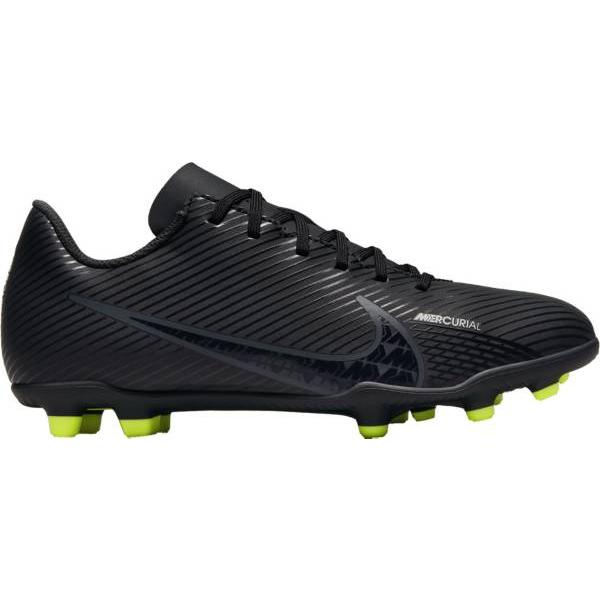 ナイキ キッズ ジュニア サッカー スパイク マーキュリアル ヴェイパー Nike Kids' Mercurial Vapor 15 Club FG  Soccer Cleats - Black/Volt 黒 ブラック