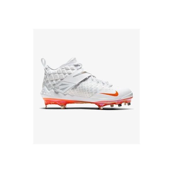 即納 ナイキ メンズ ベースボールシューズ Nike Men S Force Zoom Trout 6 Metal Baseball Cleats 野球 スパイク White Orange 箱なし Buyee Buyee บร การต วกลางจากญ ป น ซ อจากประเทศญ ป น