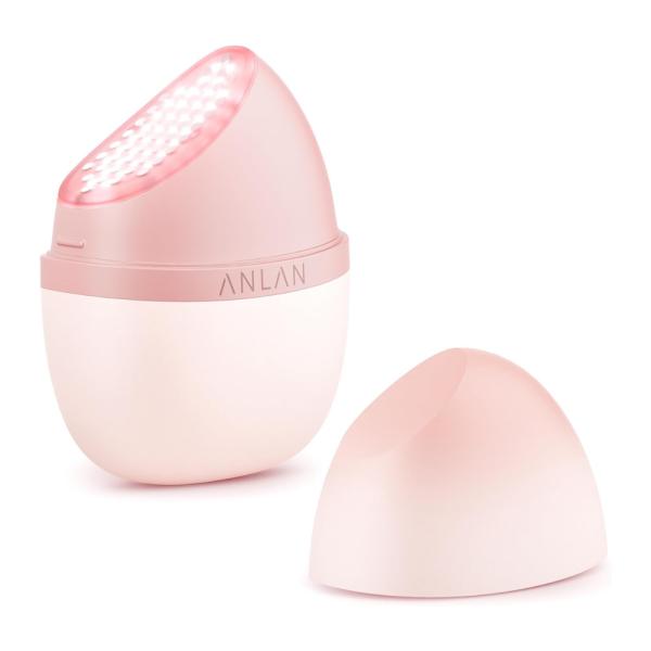 アンバサダー山本美月 anlan 美顔器 Rose Lumi 5分時短美容 ピンクの光で全方位ケア 目元 対応 美容家電 充電式