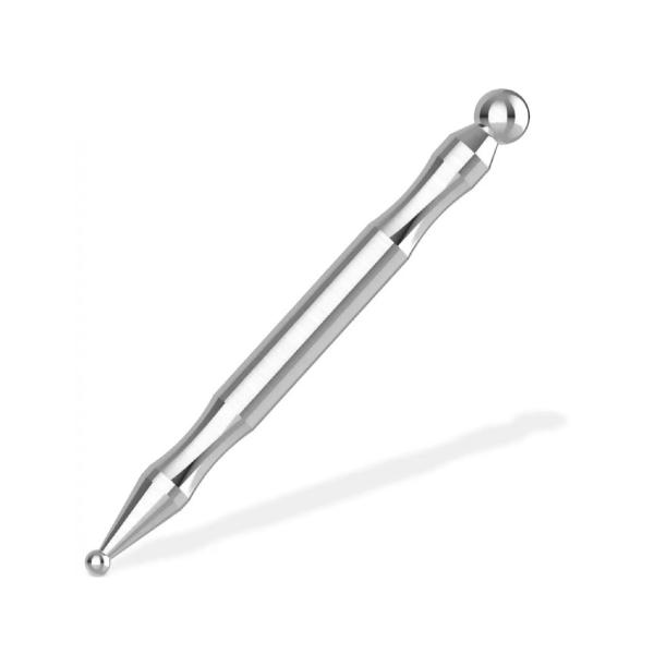 ★フェイスマッサージと、全身のツボを押しに最適なアイテムです。ツボは全身に約360か所あり筋肉、神経、内臓などと連携しています。2つのヘッドと握りやすい形状で効果的にツボを刺激できます。★顔と全身のツボ押し完全ガイド＆手と足のツボ地図が付属...