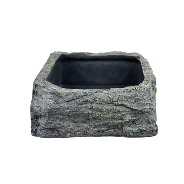 爬虫類や小動物に使える陶器製エサ皿です。安定した重量感、洗いやすく、丈夫で使いやすい！