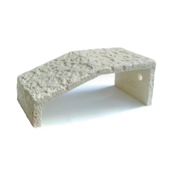 爬虫類や両生類の日光浴や隠れ家用オーナメントです。小型の水棲カメの日光浴やヤモリ等の隠れ家にご使用ください。