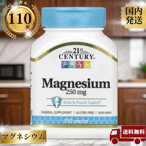 21st Century マグネシウム Magnesium 250mg 21stセンチュリー 110粒