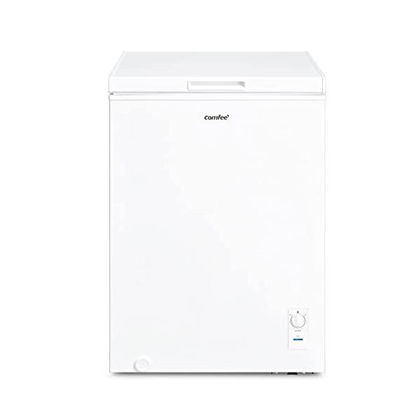 他サイト： コンフィー(COMFEE') 冷凍庫 99L 上開き ホワイト RCC100WH(E) 省エネ 温度調節6段階 2023モデルの商品画像